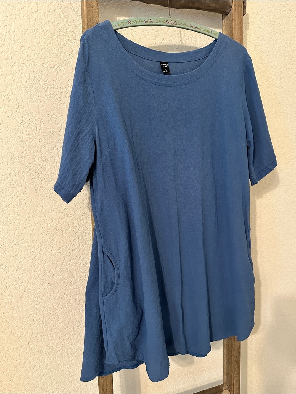 Womenβs Emory Rose Tunic Style Dress with Pockets